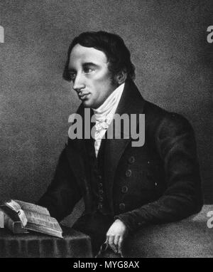 . Englisch: Hermann Olshausen (August 21, 1796 - September 4, 1839). Datum unbekannt. Lithographie von Albert Fulda (1820-1854?) 239 Hermann Olshausen Stockfoto