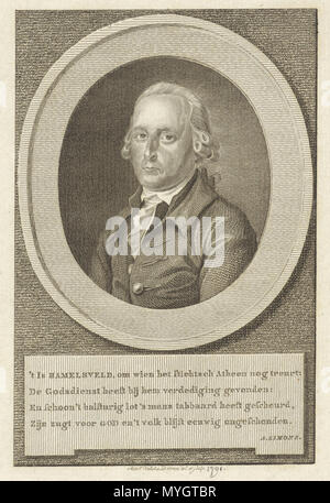 . Français: Hamelsveld IJsbrand van (1743-1812) Englisch: Hamelsveld IJsbrand van (1743-1812). 1791 253 Hamelsveld IJsbrand van (1743-1812) Stockfoto