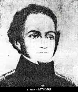 . Englisch: Malerei des irischen General John thomond O'Brien, der Teil der Cruce de los Andes war. Español: Pintura del General irlandés John thomond O'Brien, quien participó en El Cruce de los Andes. ¿?. Unbekannt 280 John T O'Brien Stockfoto