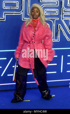 Mar 19, 2018 - Guest die Teilnahme an der Europäischen Uraufführung von Falten in der Zeit an Vue West End, den Leicester Square in London, England, Großbritannien Stockfoto