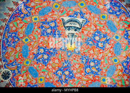 Die Vew von shahzada (Prince) Mahmud Grab, mausoleum am Muradiye Complex oder Komplexe von Sultan Murad II. in Bursa, Türkei. 20. Mai 2018 Stockfoto