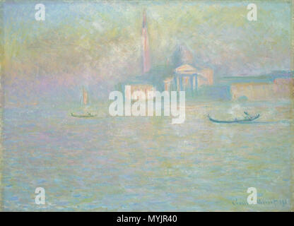 472 San Giorgio Maggiore Monet Stockfoto