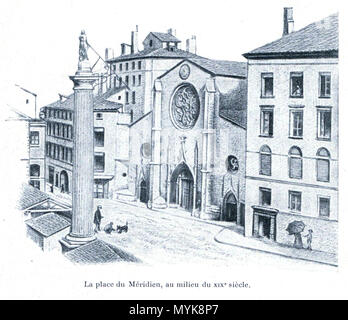 351 Martin - Histoire des Églises et chapelles de Lyon, 1908, Tome II 0477 Stockfoto