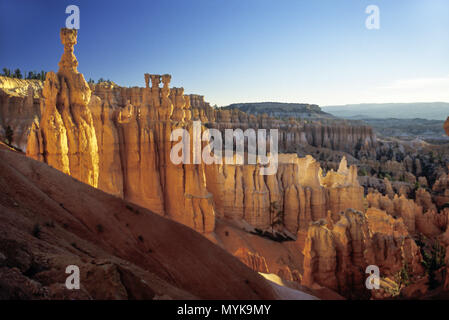 1992 HOODOOS MONOLITHEN stille Stadt Bryce Canyon National Park, Utah USA Stockfoto