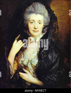 . Frau Thomas Gainsborough, geborene Margaret Burr. Englisch: Porträt der Mutter des Künstlers. ca. 1778; 2013-01-28 08:01:37 373 Frau Gainsborough Stockfoto