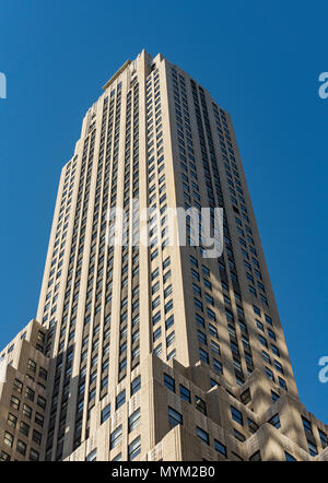 Lachs Tower Gebäude an der 11 West 42th Street, Manhattan, New York, USA Stockfoto