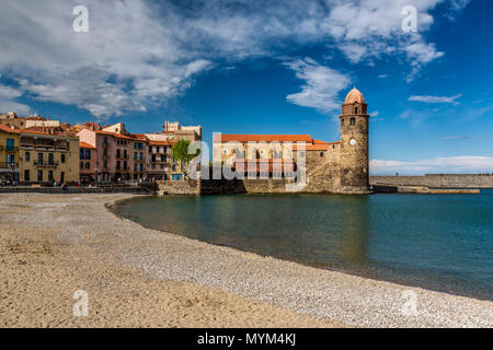 Collioure, Pyrénées-orientales, Frankreich Stockfoto