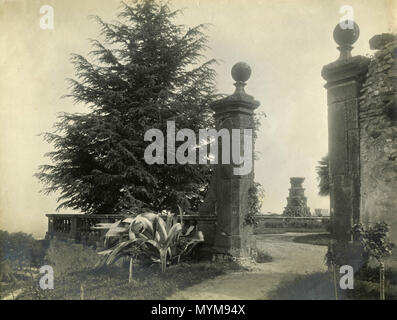 Ansicht der Villa Torlonia, Rom, Italien 1880 s Stockfoto