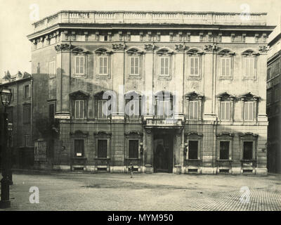 Palazzo Cenci Bolognetti in Piazza del Gesù, Rom, Italien 1900 s Stockfoto