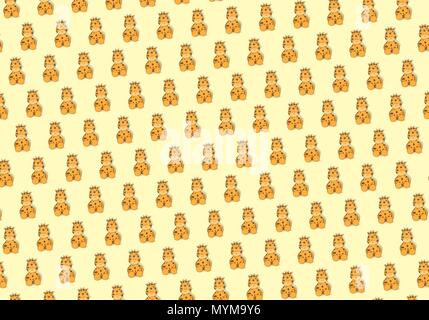 Zeichnungen von Tieren in Vektor für Kinder Stock Vektor