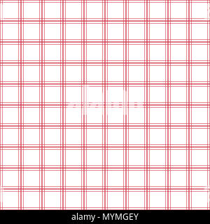 Zusammenfassung nahtlose Red geometrischen Hintergrund mit Streifen Stockfoto
