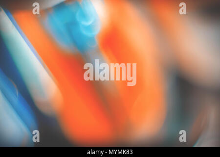 Blurry ambient Foto. Abstrakte futuristische Moderne Tapete Stockfoto