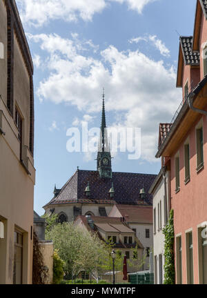 Schlosskirche in der Lutherstadt Wittenberg Stockfoto