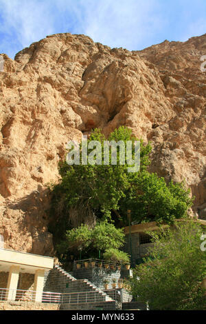 Chak Chak-Pir-e Sabz - heiligen Schrein des Zoroastrismus, in der Nähe von Ardakan, Provinz Yazd, Iran Stockfoto