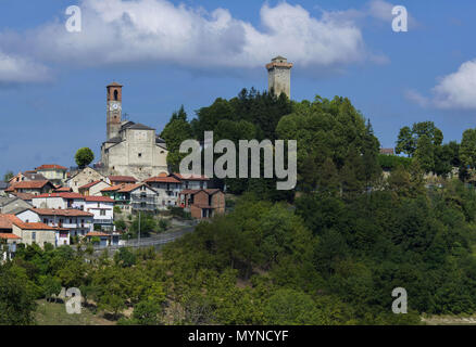 Murazzano, Piemont, Italien Stockfoto