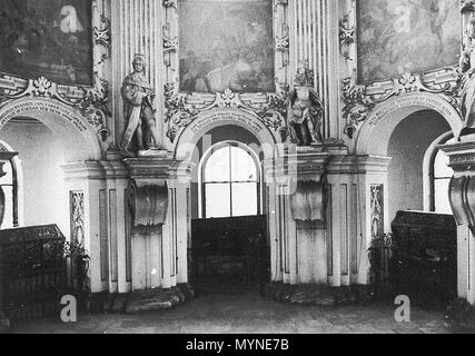 . Der Piasten Mausoleum in St. Johannes der Täufer Kirche in Legnica Native name Monumentum Piasteum Lage Legnica Koordinaten 51° 12' 32.98" N, 16° 09' 32.33" E Gegründet 1679 Behörde: Q 11771813. 1968. Unbekannt 420 Piasteum 5 Stockfoto