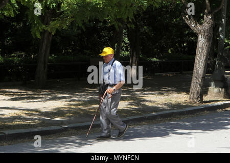 Nationaler Garten in Athen Griechenland Stockfoto