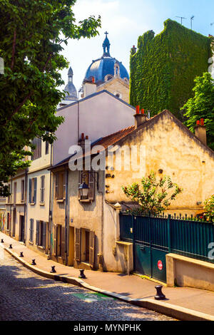 Rue Buot - Paris, Frankreich Stockfoto