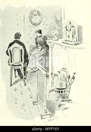 458 Rodenbach - La Berufung, 1895 Illustr. p087 Stockfoto