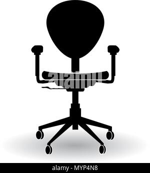 Bürostühle Stock Vektor