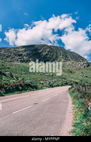 Die malerischen Straßen von Molls Gap, ein Pass auf der N71 von Kenmare in Killarney im County Kerry, Irland Stockfoto