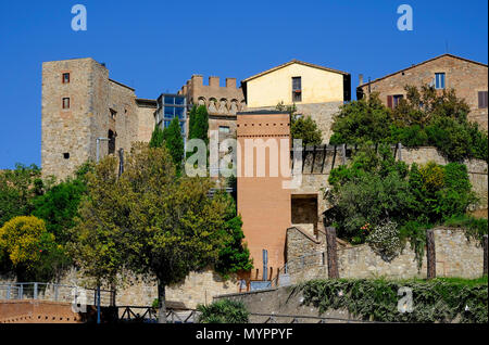 Casole d ' Elsa, Toskana, Italien Stockfoto