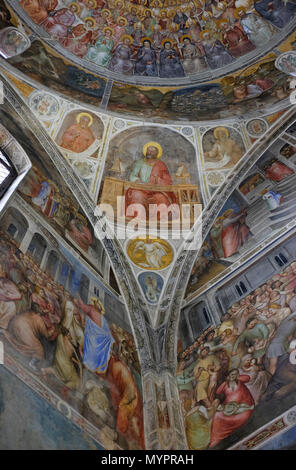 Das baptisterium Innenraum, Padua, Italien Stockfoto