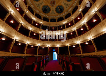 Apollo Theater Syros Kykladen Stockfoto