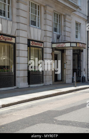 Langan's Brasserie Stratton Street, Mayfair, London, England, Großbritannien Stockfoto