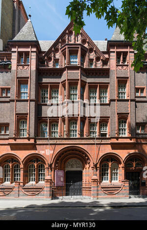 Französische Evangelische Kirche in London, Soho Square, London, England, Großbritannien Stockfoto