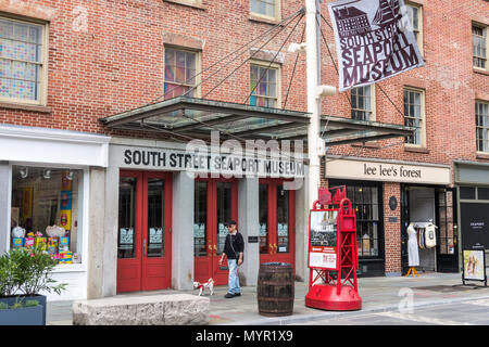 South Street Seaport, NYC Stockfoto