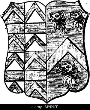 . Englisch: Fleuron aus Buch: Ein Essay zu einer topographischen Geschichte der Grafschaft Norfolk, mit der Beschreibung der Städte, Dörfer und Weiler, mit den Grundlagen der Klöster, Kirchen, Kapellen, chanteries und andere religiöse Gebäude. Auch ein Konto der alten und gegenwärtigen Stand der Pfarrhäuser, Pfarren, donatives und impropriations, ihre ehemalige und gegenwärtige Gönner und etablierten, mit ihren mehreren Bewertungen im Buch Der König, ob leer oder nicht. Auch ein Rückblick auf die Burgen, Sitze, und Herrenhäuser, ihre Gegenwart und antient Ruinen, und Stockfoto