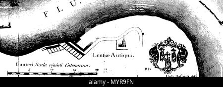 . Englisch: Fleuron aus Buch: Ein Essay zu einer topographischen Geschichte der Grafschaft Norfolk, mit der Beschreibung der Städte, Dörfer und Weiler, mit den Grundlagen der Klöster, Kirchen, Kapellen, chanteries und andere religiöse Gebäude. Auch ein Konto der alten und gegenwärtigen Stand der Pfarrhäuser, Pfarren, donatives und impropriations, ihre ehemalige und gegenwärtige Gönner und etablierten, mit ihren mehreren Bewertungen im Buch Der König, ob leer oder nicht. Auch ein Rückblick auf die Burgen, Sitze, und Herrenhäuser, ihre Gegenwart und antient Ruinen, und Stockfoto