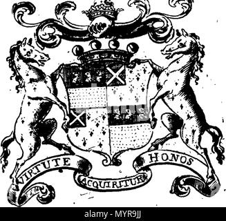 . Englisch: Fleuron aus Buch: Ein Essay zu einer topographischen Geschichte der Grafschaft Norfolk, mit der Beschreibung der Städte, Dörfer und Weiler,... Von Francis Blomefield, ... und fuhr fort, ab Seite 678, von Vol. III. Durch ... Charles Parkin,... 328 Ein Versuch in Richtung auf eine topographische Geschichte der Grafschaft Norfolk Fleuron T 125742-48 Stockfoto