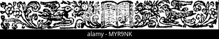 . Englisch: Fleuron aus Buch: Ein Essay zur Geschichte der englischen Sprache. Teil I., aufgeteilt in vier Vorläufige Dissertationen und Rechenschaft, I. der Römischen oder Latin Zunge, wie einst in Großbritannien gesprochen. Ii. Der Engländer und Waliser, und seine antient, und die derzeitigen Grenzwerte. Iii. Der Pyhtas, versündigte Pikten bezeichnet, die von den Römern; ihre Siedlung im Norden von Großbritannien; das Original von Ihrem Namen, und die Art, das Ausmaß und die Dauer ihrer Sprache. Iv. Der Schotten aus Irland; und das Ausmaß der Forst Sprache; um es aus dem Englischen unterscheiden im Norden von Brit Stockfoto