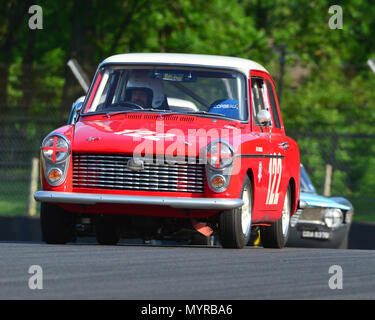 Joel Hawkins, Austin A40 Akademie, HRDC Touring Greats, TCR UK Rennwochenende, Brands Hatch, Juni 2018, Autorennen, Autos, Rundstrecke, klassische Autos, Stockfoto