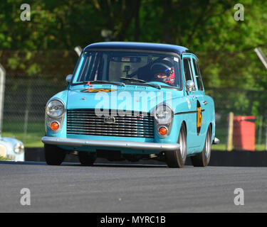 James Colburn, Austin A40 Akademie, HRDC Touring Greats, TCR UK Rennwochenende, Brands Hatch, Juni 2018, Autorennen, Autos, Rundstrecke, klassische Autos, Stockfoto