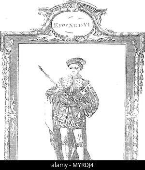 . Englisch: Fleuron aus Buch: Eine unparteiische Geschichte Englands, von den ersten authentischen Aufzeichnungen, und die meisten echten historischen Beweise, die Mitte des Jahres 1799; enthält eine authentische, ehrliche, und Indizien, von jedem denkwürdigen Transaktion, und interessante Veranstaltung, die in den Annalen von Großbritannien erfasst, mit Rechenschaft über ihre Herkunft, und progressiven Zustand; die vielen Umdrehungen es durchgemacht hat, seine Entdeckungen, Eroberungen, Akquisitionen, Schlachten, Belagerungen, Sea-Fights, und andere unvergessliche Ereignisse. Auch ein präziser Überblick über die Verfassung und politische Einrichtungen in Großbritannien Stockfoto