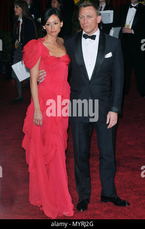 Daniel Craig & Frau - 81th Oscar Awards im Kodak Theater in Los Angeles. CraigDaniel 114 Veranstaltung in Hollywood Leben - Kalifornien, Red Carpet Event, USA, Filmindustrie, Prominente, Fotografie, Bestof, Kunst, Kultur und Unterhaltung, prominente Mode, Besten, Hollywood Leben, Event in Hollywood Leben - Kalifornien, Roter Teppich und backstage, Musik Prominente, Topix, Paar, Familie (Mann und Frau) und Kids - Kinder, Brüder und Schwestern anfrage tsuni@Gamma-USA.com, Kredit Tsuni/USA, 2006 bis 2009 Stockfoto
