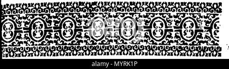 . Englisch: Fleuron aus Buch: ein Essay über die Dichter. Durch den Bezaleel Morrice. 325 Ein Essay über die Dichter. Durch den Bezaleel Morrice. Fleuron T 070942-9 Stockfoto