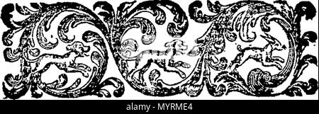 . Englisch: Fleuron aus Buch: ein Essay über die Änderung des Kalenders. 330 Ein Essay über die Änderung des Kalenders. Fleuron T 110360-2 Stockfoto