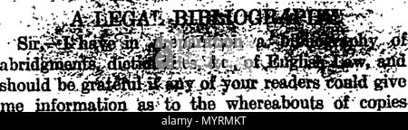 . Englisch: Fleuron aus Buch: Eine genaue Übersicht aller die Satzung in Kraft und die Nutzung von Anfang an der Magna Charta. Von Edmund Wingate der Grays Inn, Esq begonnen; und da unter den richtigen Titel weiterhin alphabetisch nach unten auf das Jahr 1689. In diesem Eindruck der Statuten, die abgelaufen sind oder aufgehoben, und eine genaue Berücksichtigung der Statuten wiederbelebt, fortgesetzt oder durch Satzung geändert, die seit Beginn der Herrschaft von König William und Königin Mary, mit Verweisen auf solche Satzungen der Erneuerer, &c. Mit mehr Compleat und exakten Tabelle als vorher war. 330 Eine genaue Abri Stockfoto