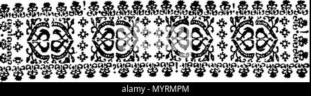 . Englisch: Fleuron aus Buch: Eine genaue Rechnung von zwei echten Träume, die zu der gleichen Person geschehen, die erste im Jahr 1708, die dann würde, wurde mit der Kopie der Verse Präfix 'Veröffentlichen; die andere am 21. August. 1714. Das Thema wird dann in Indien. Jetzt beide zusammen gedruckt, für die Verwendung von seiner Familie und Freunden. 331 Eine genaue Rechnung von zwei echten Träume Fleuron T 082789-6 Stockfoto