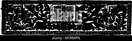 . Englisch: Fleuron aus Buch: Eine genaue Rechnung von zwei echten Träume, die zu der gleichen Person geschehen, die erste im Jahr 1708, die dann würde, wurde mit der Kopie der Verse Präfix 'Veröffentlichen; die andere am 21. August 1714, der Autor wird dann in Indien. 331 Eine genaue Rechnung von zwei echten Träume Fleuron T 216465-1 Stockfoto