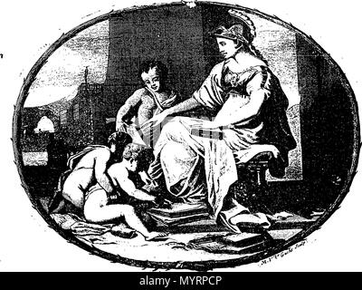 . Englisch: Fleuron aus Buch: Ein historisches und kritisches Wörterbuch. Von Monsieur Bayle. Ins Englische übersetzt, mit vielen Ergänzungen und Korrekturen, die der Autor sich selbst gemacht, die nicht in der französischen Ausgaben sind. ... A-B. 337 Ein historisches und kritisches Wörterbuch Fleuron T 143095-2 Stockfoto