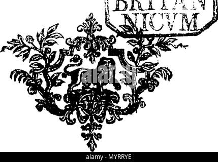 . Englisch: Fleuron aus Buch: Eine unparteiische Geschichte des Lebens, Zeichen, Liebschaften, Reisen, und Transaktionen von Herrn John Barber,... Durch mehrere Hände geschrieben. 345 Eine unparteiische Geschichte des Lebens, Zeichen, Liebschaften, Reisen, und Transaktionen von Herrn John Barber, - durch mehrere Hände Fleuron T 027751-6 geschrieben Stockfoto