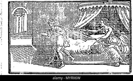 . Englisch: Fleuron aus Buch: Eine Einführung in die Rechtschreibung und Lesen: mit Unterricht für Kinder, Historische und Praktische; mit Skulpturen geschmückt. Zusammen mit dem Leiter der Regeln für Rechtschreibung, und Aufteilung der Wörter in Silben. Die entworfen sind, um Sie zu lehren, gut und deutlich in einem Röhrchen zu lesen als üblich ist. Zu dem wird hinzugefügt, Gebete, sammelt, &c. Von Pfr. Franz Fuchs, M. A., Rektor der Lesung in Berks. 349 Eine Einführung in die Rechtschreibung und lesen - mit Unterricht für Kinder, Historische und Praktische; verziert mit Skulpturen Fleuron T 086237-8 Stockfoto