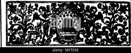 . Englisch: Fleuron aus Buch: Anatomie verkörpert und dargestellt: Mit, I. eine übersichtliche und einfache Beschreibung aller Teile des menschlichen Körpers, die gemeinsam mit ihren verschiedenen Verwendungen, die in den Tierstudien Oeconomy. Ii. Eine grosse Auswahl und Sammlung von Skulpturen, zeigen eine gerechte Idee der Figur, Größe, Lage, Verbindung, und Verwendungen der verschiedenen Teile des Körpers, in siebzehn folio Kupfer-Platten. Von M.N. B.A. 355 Anatomie verkörpert und dargestellt - mit, ich Fleuron N 016279-6 Stockfoto