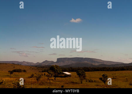 Allgemeine Ansicht eines Venezuelas Tepuys Stockfoto