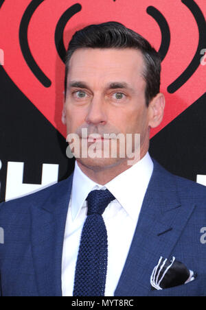 Los Angeles, USA. 7. Juni 2018. Schauspieler Jon Hamm nimmt an Warner Bros. und New Line Cinema die Weltpremiere von "Tag" am 7. Juni 2018 im Regency Dorf Theater in Los Angeles, Kalifornien. Foto von Barry King/Alamy leben Nachrichten Stockfoto